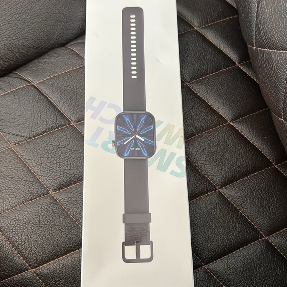 Smartwatch with Alexa, Bluetooth Calls, Heart Rate Monitor, Waterproof - Picture 5 of 6